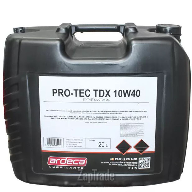 Купить моторное масло Ardeca PRO-TEC TDX, в интернет-магазине в Москве