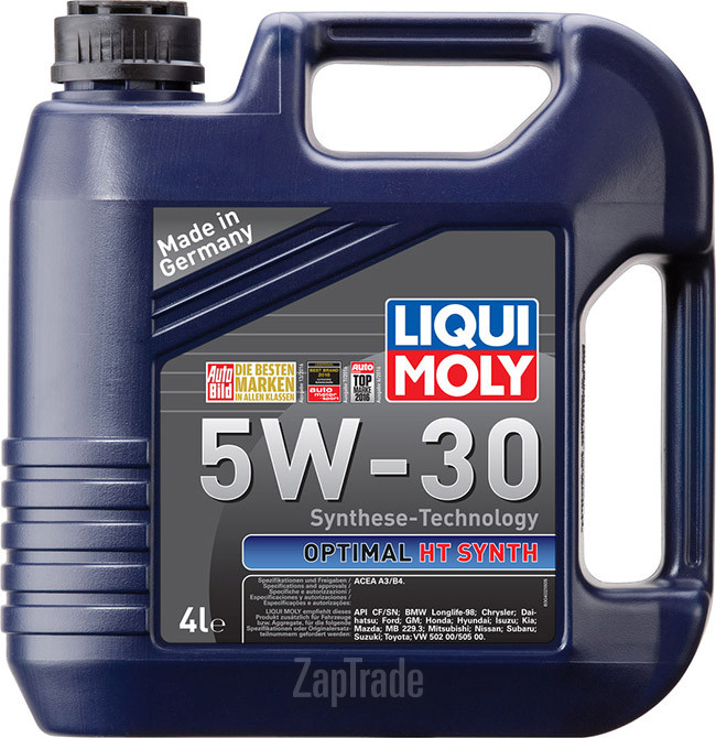 Купить моторное масло Liqui moly Optimal HT Synth, в интернет-магазине в Москве