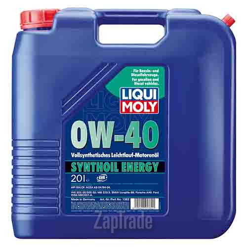 Купить моторное масло Liqui moly Synthoil Energy, в интернет-магазине в Москве