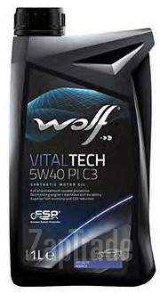 Купить моторное масло Wolf VITALTECH 5W40 PI C3, в интернет-магазине в Москве