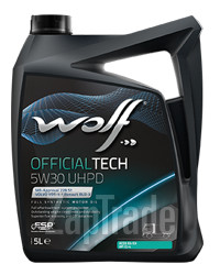 Купить моторное масло Wolf OFFICIALTECH 5W30 UHPD, в интернет-магазине в Москве