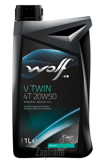 Купить моторное масло Wolf V TWIN 4T, в интернет-магазине в Москве