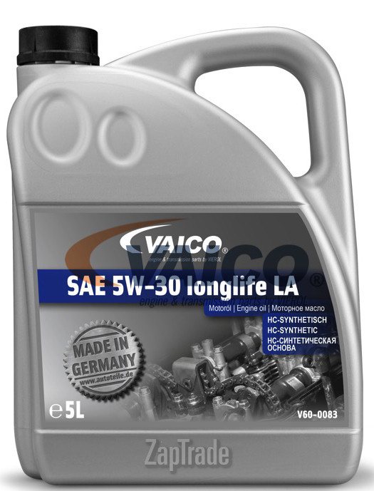 Купить моторное масло Vaico SAE 5W-30 longlife LA, в интернет-магазине в Москве