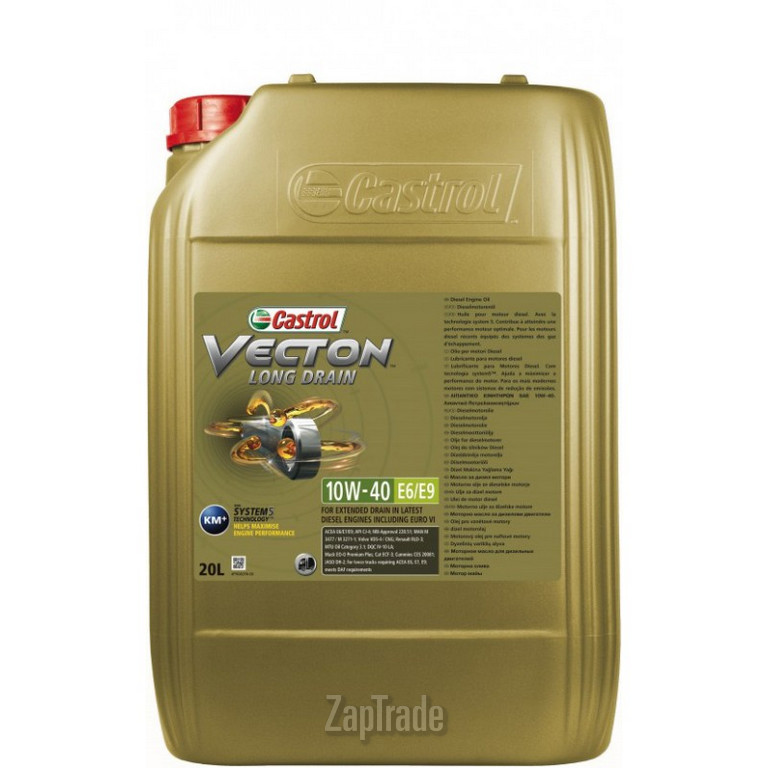 Купить моторное масло Castrol Vecton Long Drain, в интернет-магазине в Москве