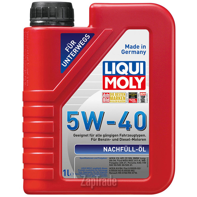 Купить моторное масло Liqui moly Nachfull Oil, в интернет-магазине в Москве