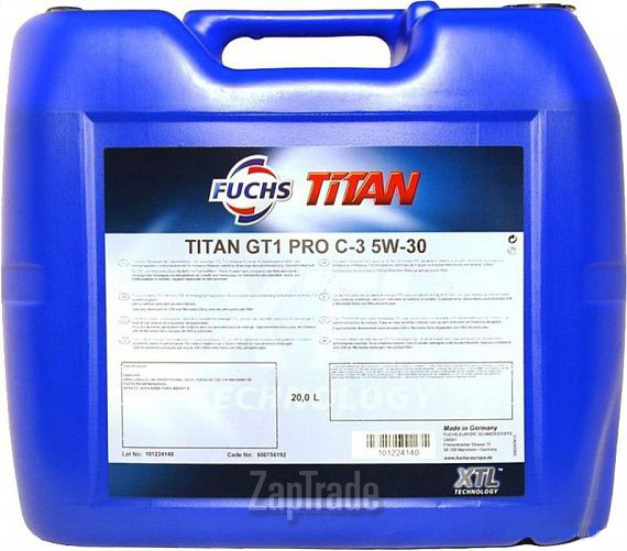 Купить моторное масло Fuchs Titan GT1 PRO C-3, в интернет-магазине в Москве