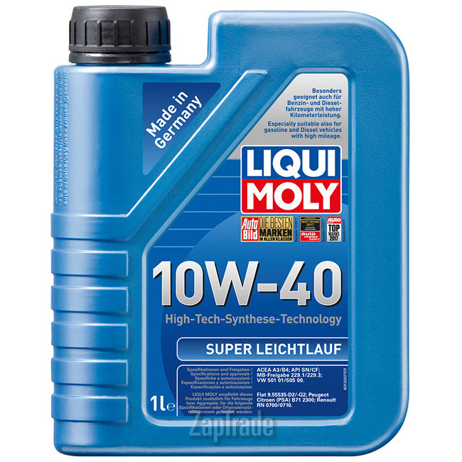 Купить моторное масло Liqui moly Super Leichtlauf, в интернет-магазине в Москве