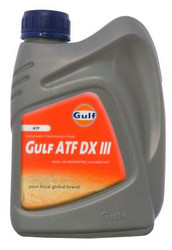 Купить трансмиссионное масло Gulf ATF DX III, в интернет-магазине в Москве