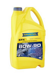 Купить трансмиссионное масло Ravenol Getriebeoel EPX SAE 80W-90 GL 5, в интернет-магазине в Москве