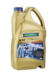 Купить трансмиссионное масло Ravenol ATF Matic Fluid Type D, в интернет-магазине в Москве